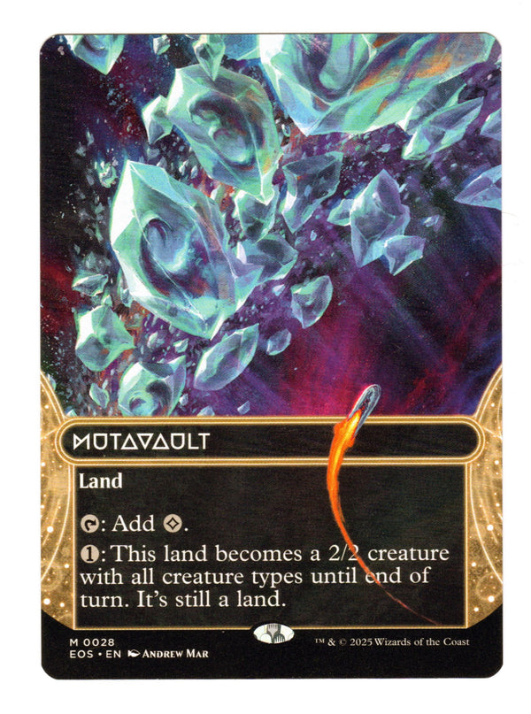 Mutavault (0028) (Borderless) - Edge of Eternities: Stellar Sights (EOS)