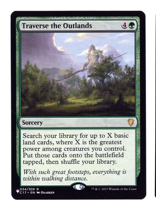 Traverse the Outlands
