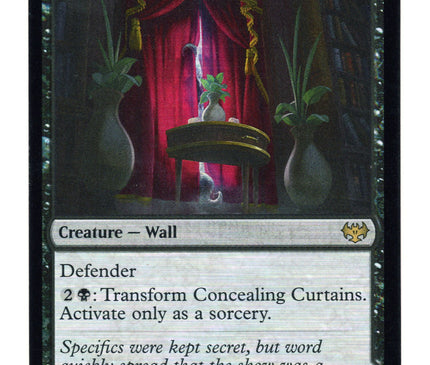 Concealing Curtains