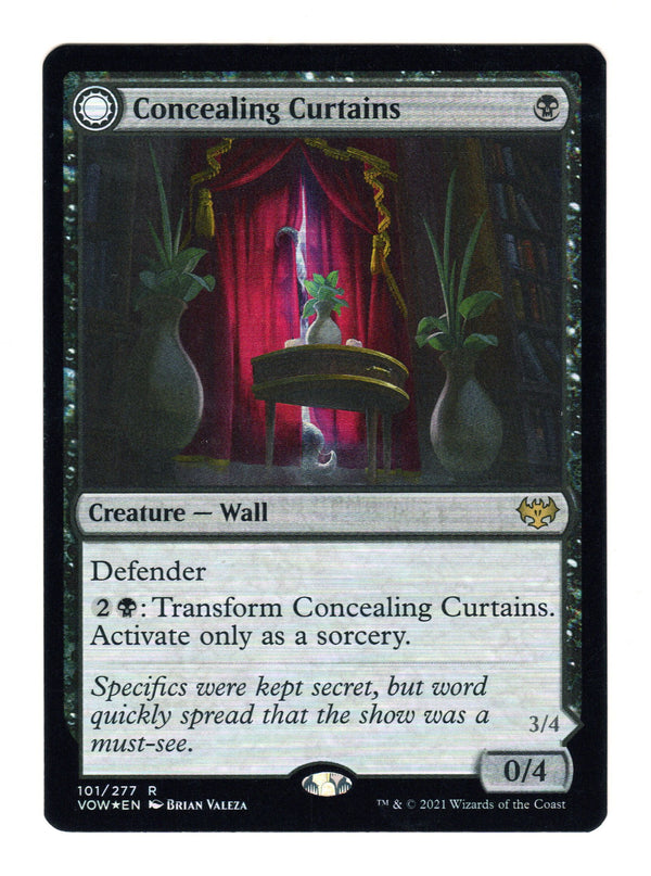 Concealing Curtains