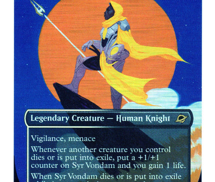Syr Vondam (Borderless Foil)