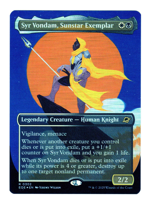 Syr Vondam (Borderless Foil)