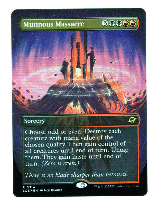 Mutinous Massacre Borderless Foil