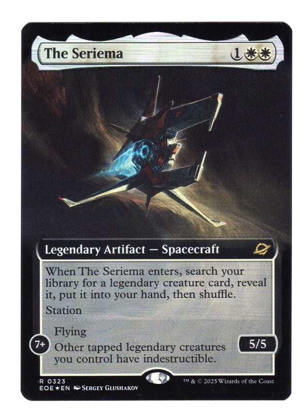 The Seriema Borderless Foil