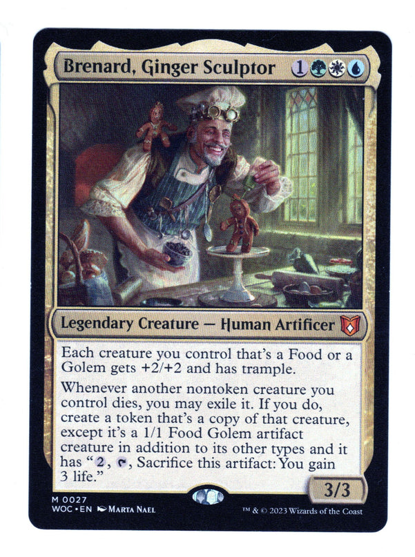 Bernard, Ginger Sculptor