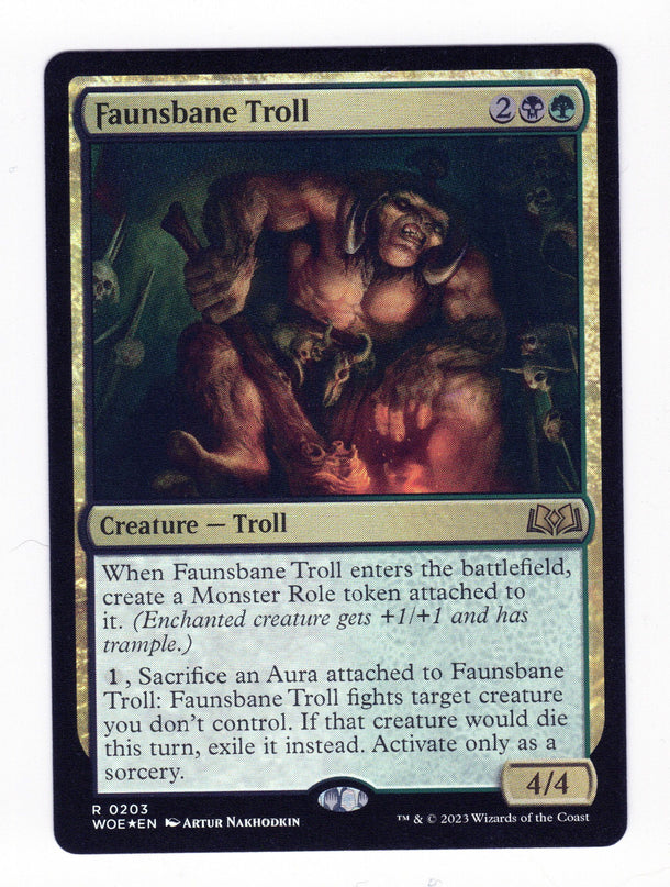 Faunsbane Troll (Foil)