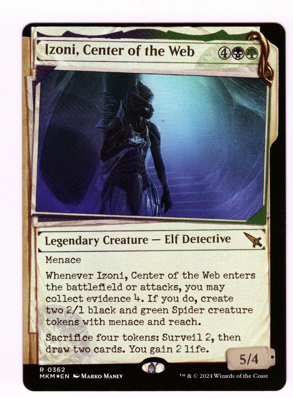 Izoni, Center of the Web (Showcase)