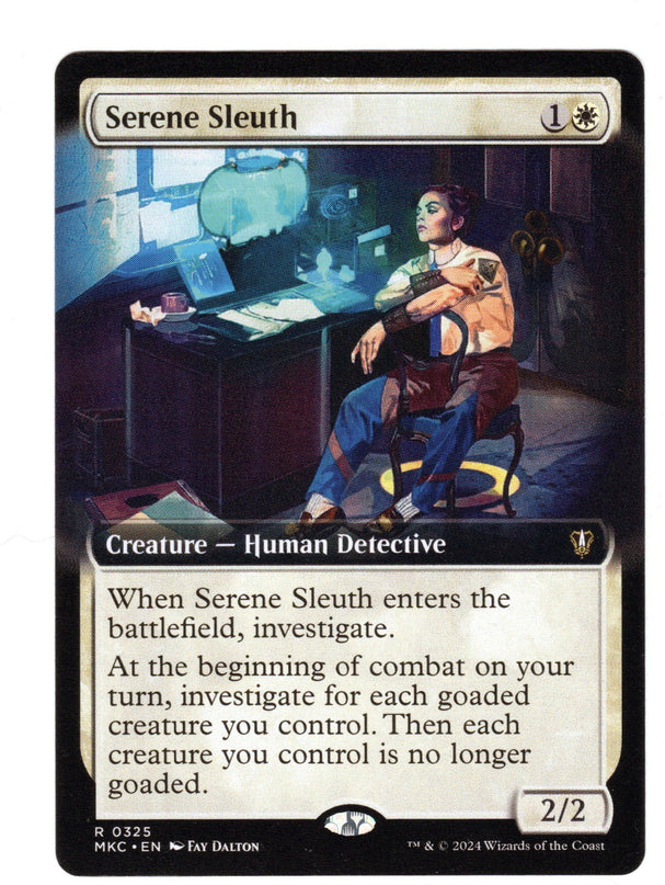 Serene Sleuth - Borderless