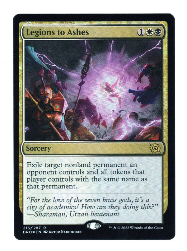 Legions to Ashes