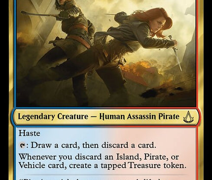 Mary Read and Anne Bonny [Foil, Borderless]