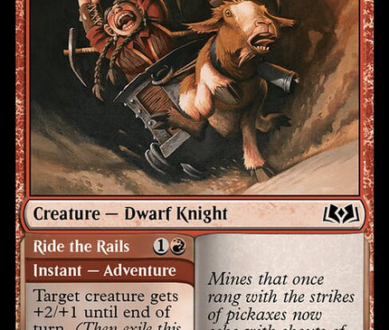 Minecart Daredevil // Ride the Rails