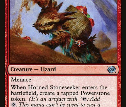 Horned Stoneseeker [Foil]