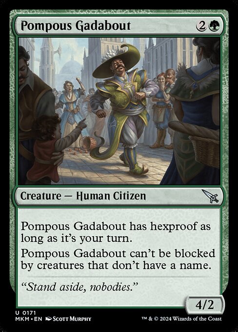 Pompous Gadabout [Foil]