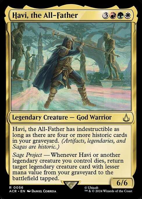 Havi, the All-Father [Etched Foil]