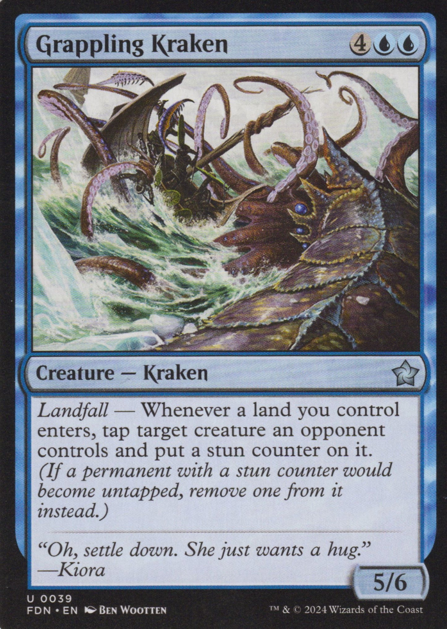 Grappling Kraken