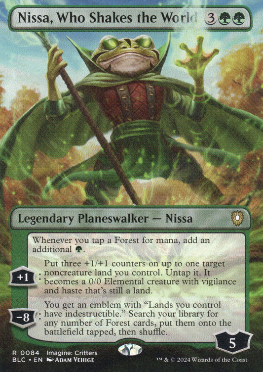 Nissa who Shakes the World (Extended Art)