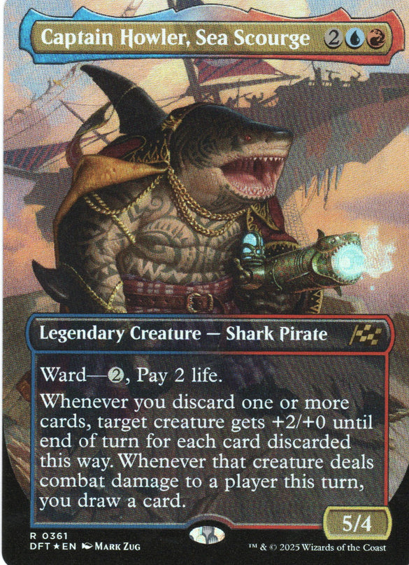 Captain Howler, Sea Scourge