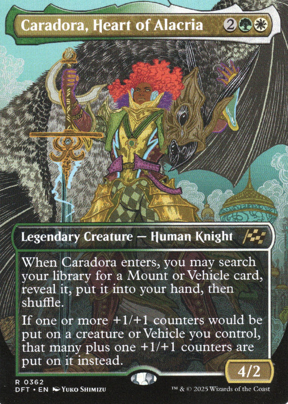 Caradora, Heart of Alacria
