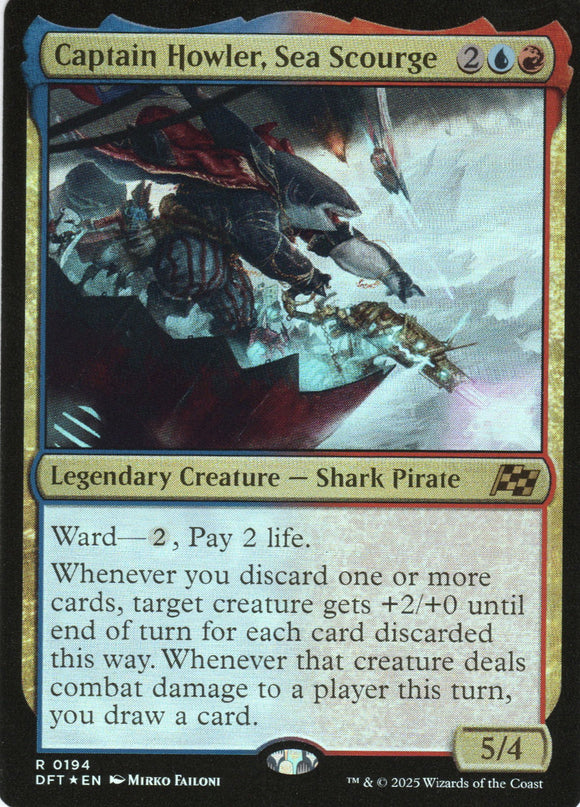 Captain Howler, Sea Scourge