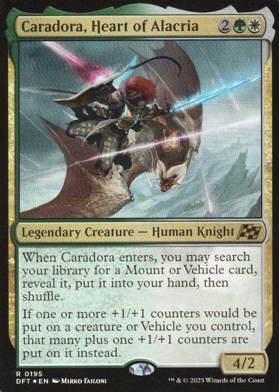 Caradora, Heart of Alacria