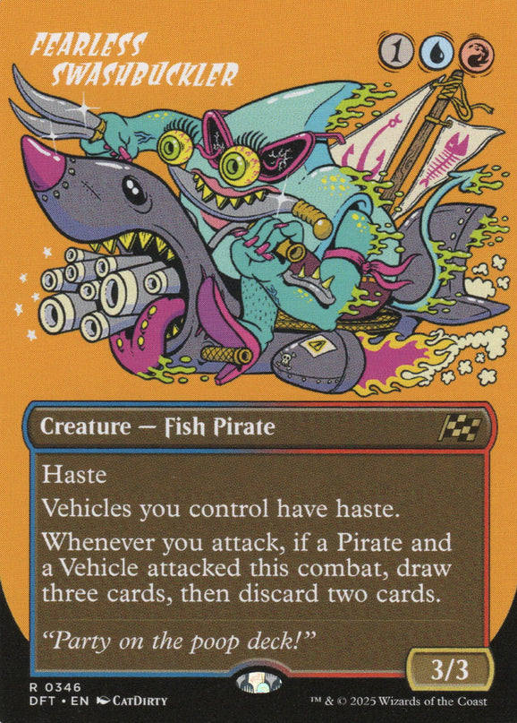 Fearless Swashbuckler Borderless