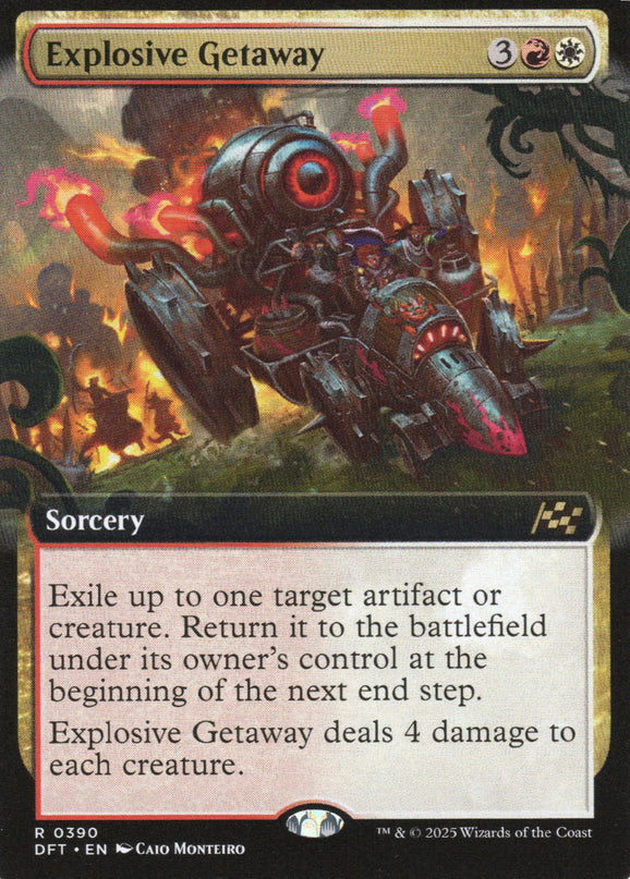Explosive Getaway - Borderless