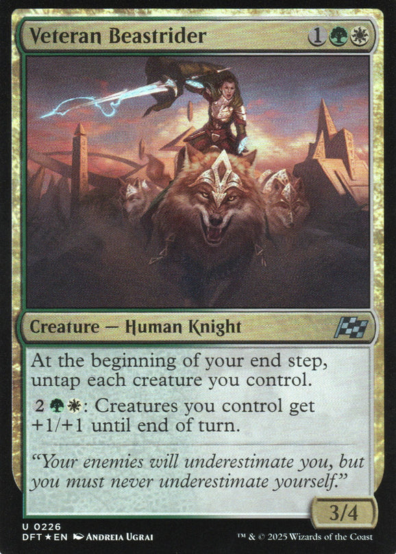Veteran Beastrider - Foil
