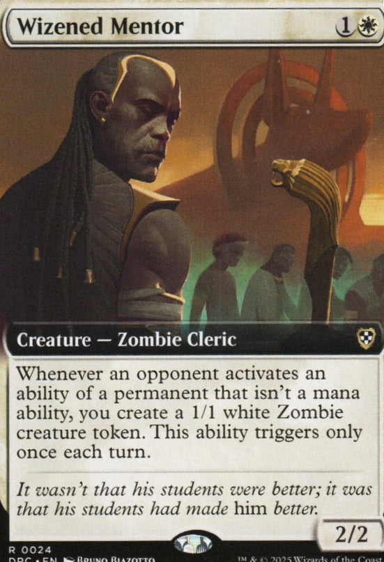 Wizened Mentor - Borderless