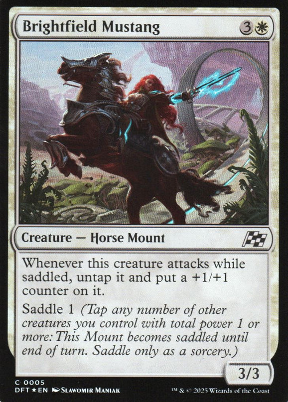 Brightfield Mustang - Foil