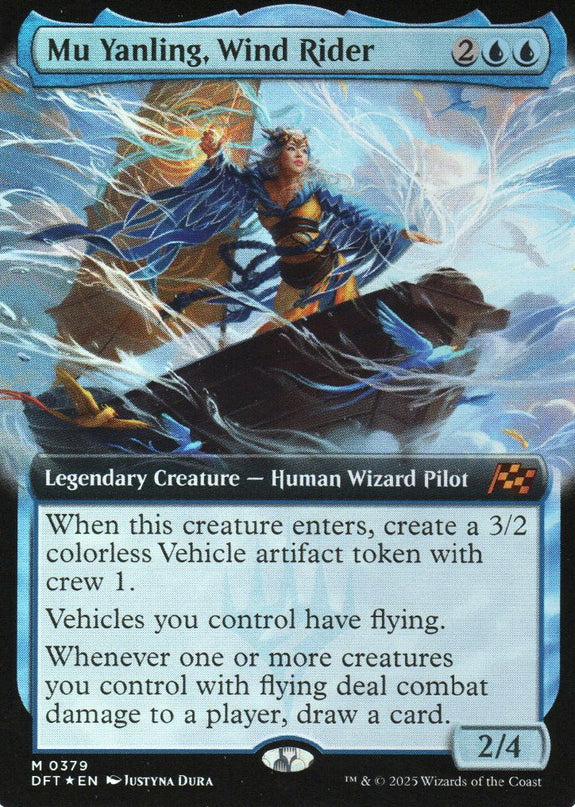 Mu Yanling, Wind Rider (Showcase Foil)