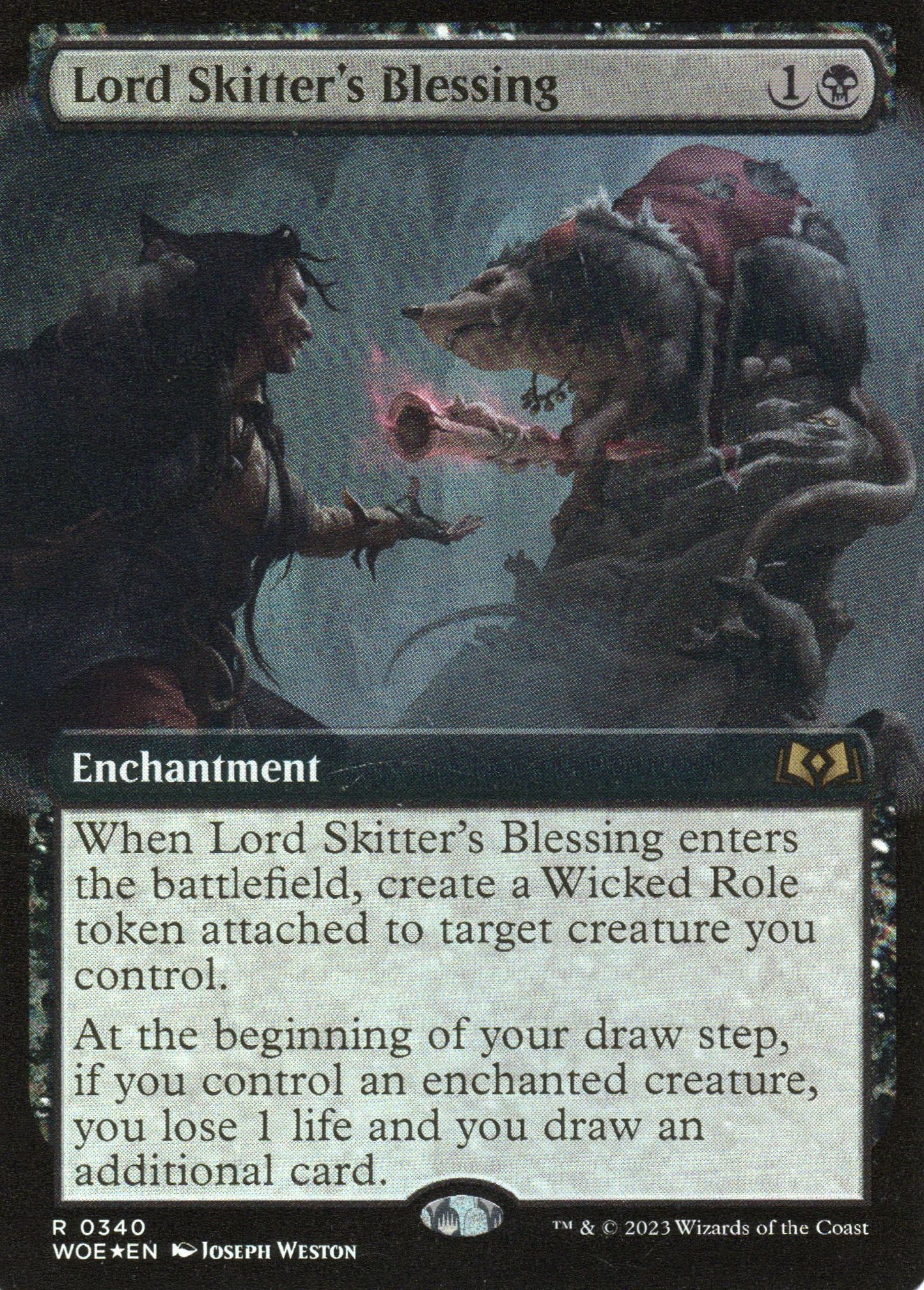 Lord Skitter's Blessing (Borderless Foil)