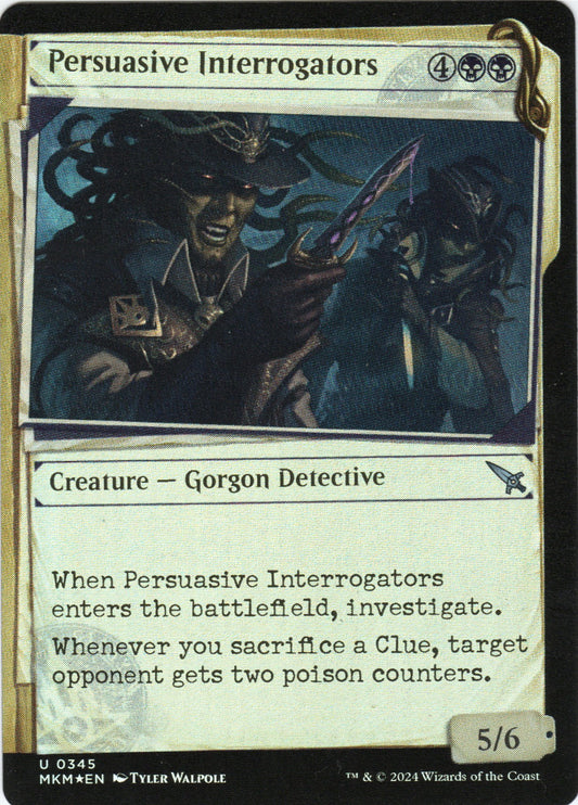 Persuasive Interrogators (Showcase Foil)