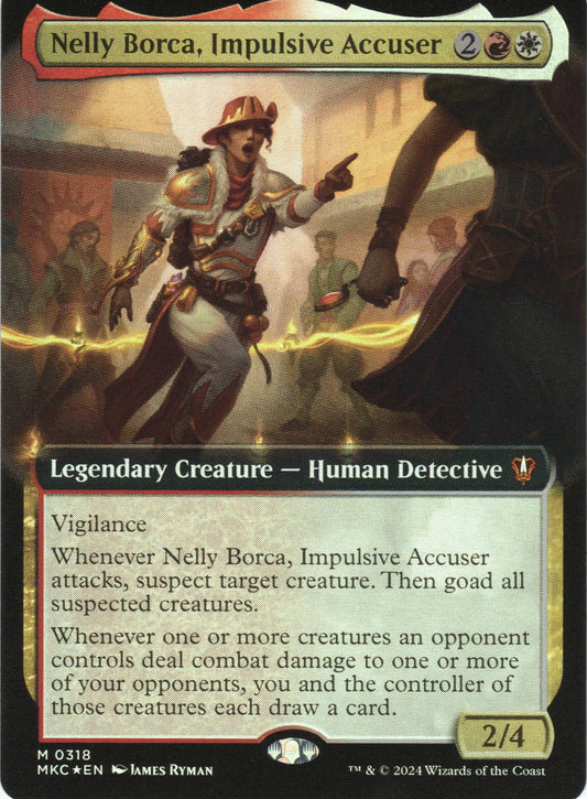 Nelly Borca, Impulsive Accuser (Extended Art Foil)