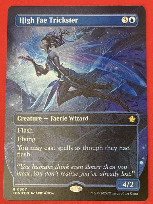 High Fae Trickster Borderless Foil