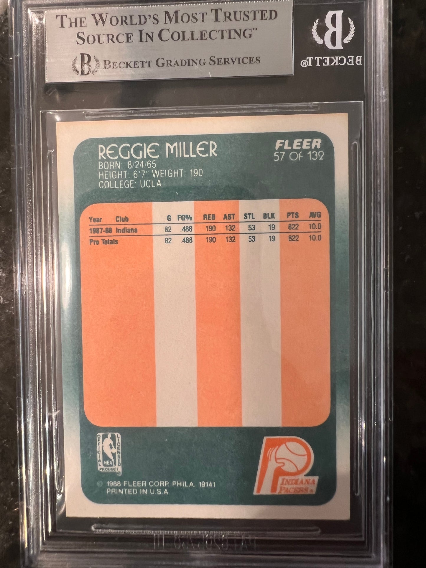 Reggie Miller Rookie