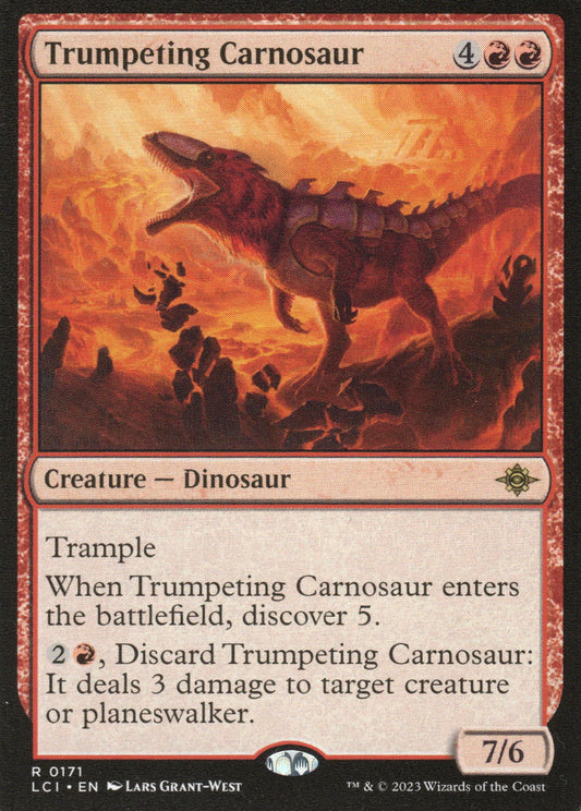 Trumpeting Carnosaur