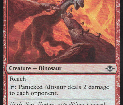 Panicked Altisaur (Foil)