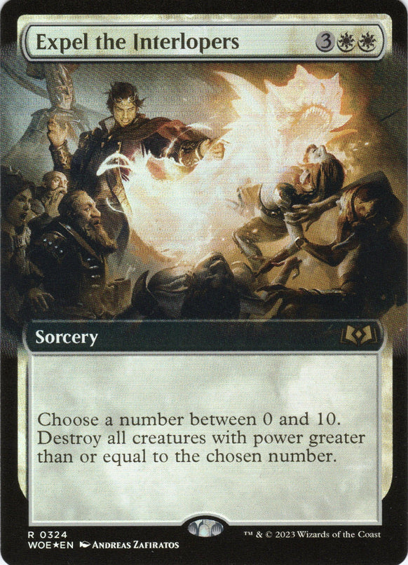 Expel the Interlopers (Borderless)