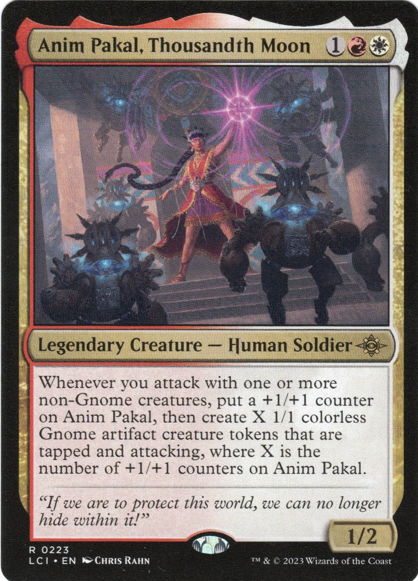 MTG Singles - Anim Pakal, Thousandth Moon