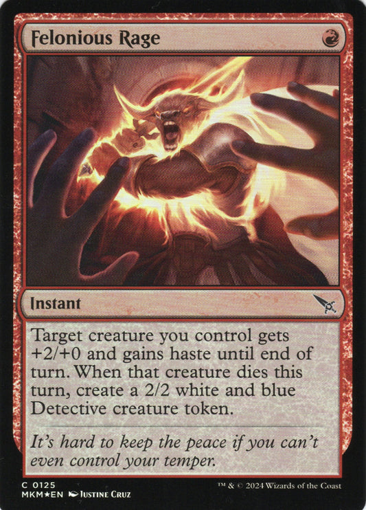 Felonious Rage (Foil)