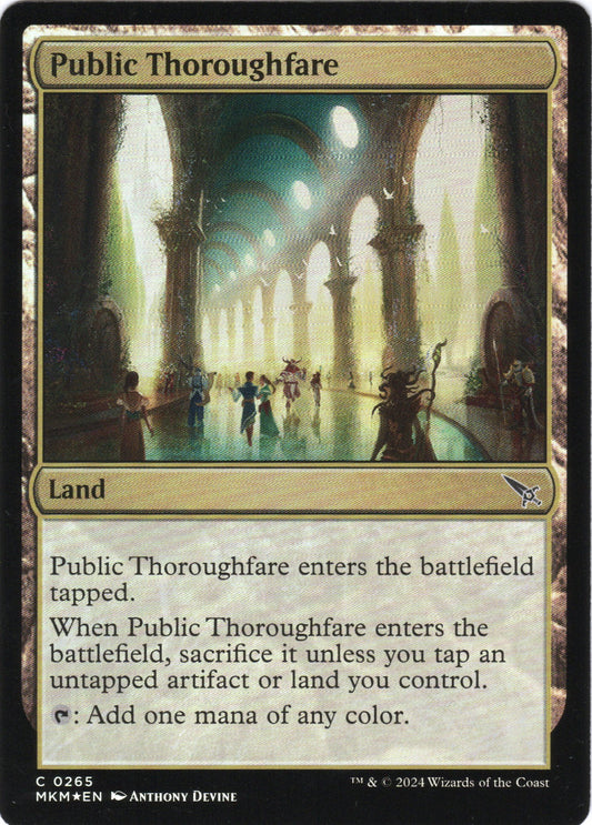 Public Thoroughfare (Foil)