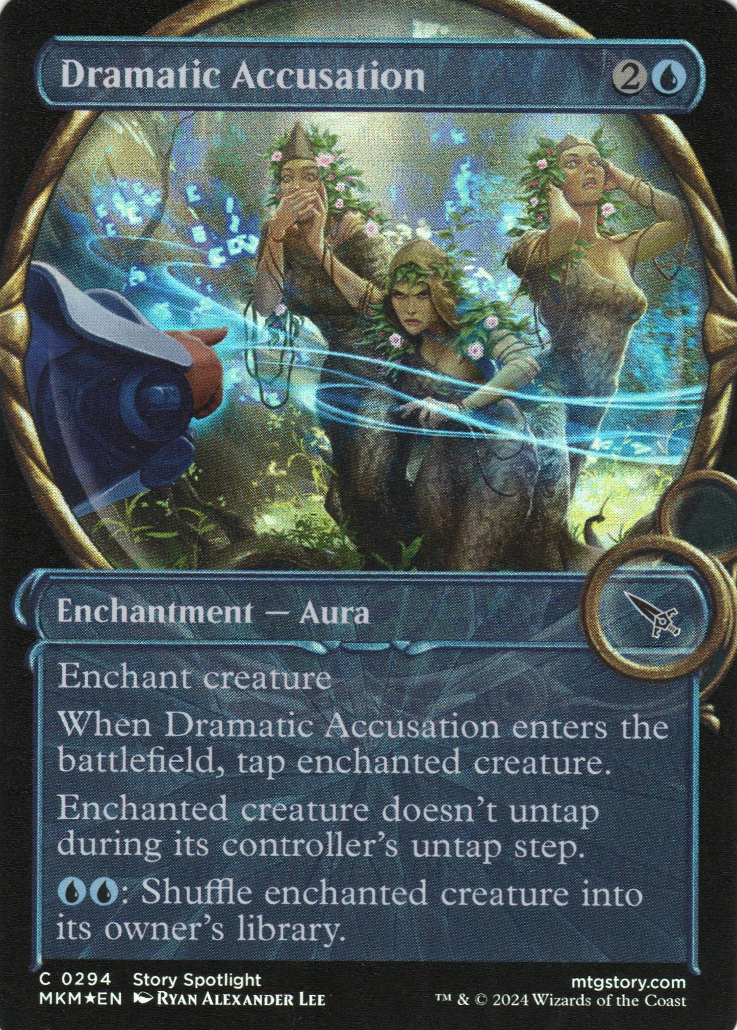 Dramatic Accusation (Borderless Foil)