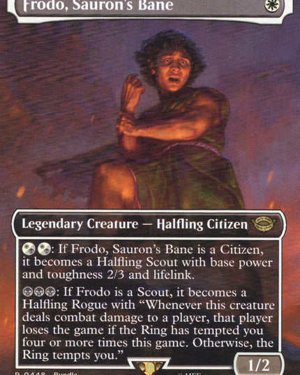 Frodo, Sauron's Bane