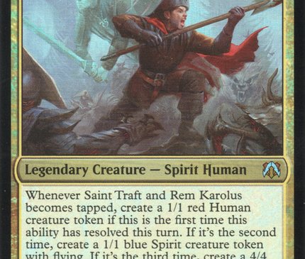 Saint Traft and Rem Karolus (Foil)