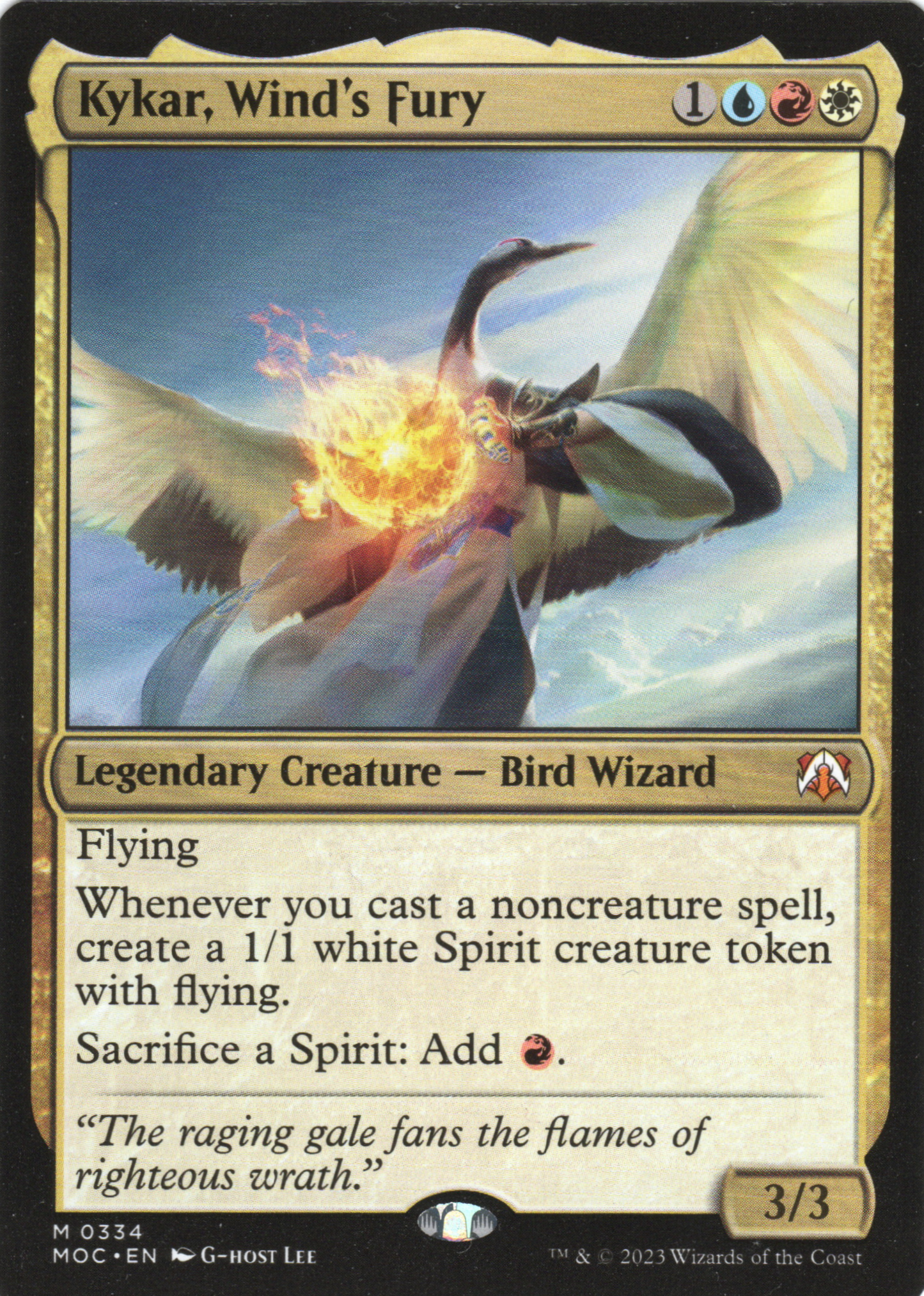 Kykar, Winds Fury