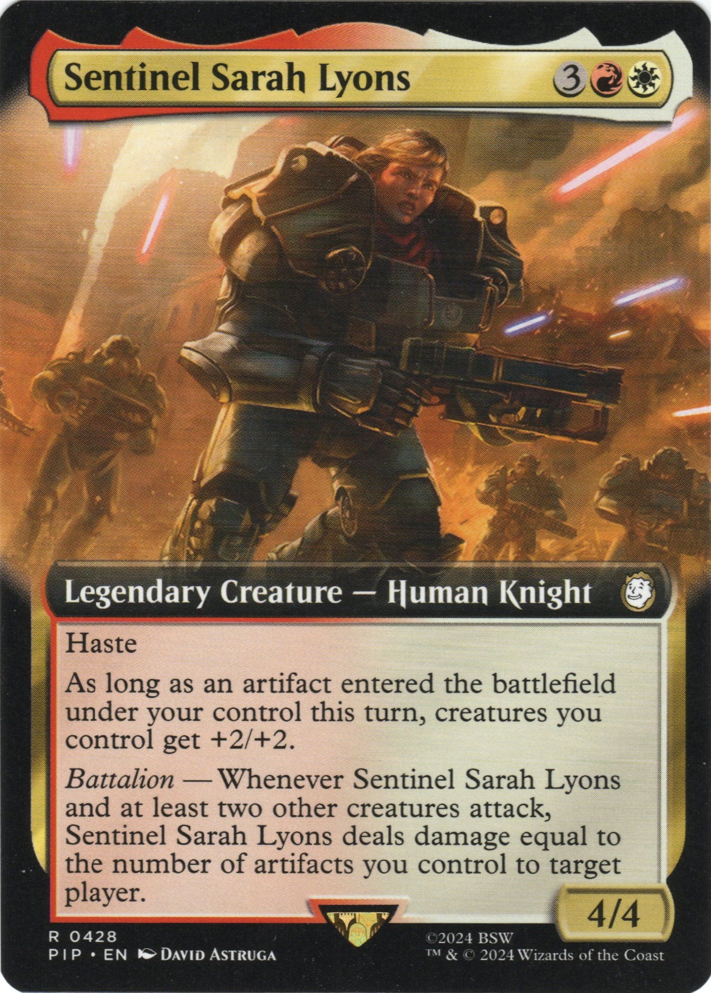 Sentinel Sarah Lyons (Extended Art)