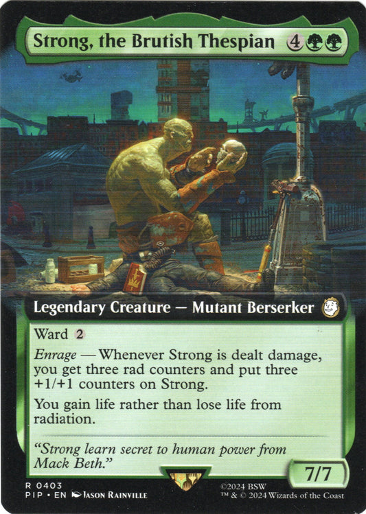 Strong, The Brutish Thespian (Extended Art)