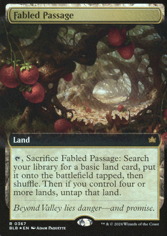 Fabled Passage - Borderless Foil