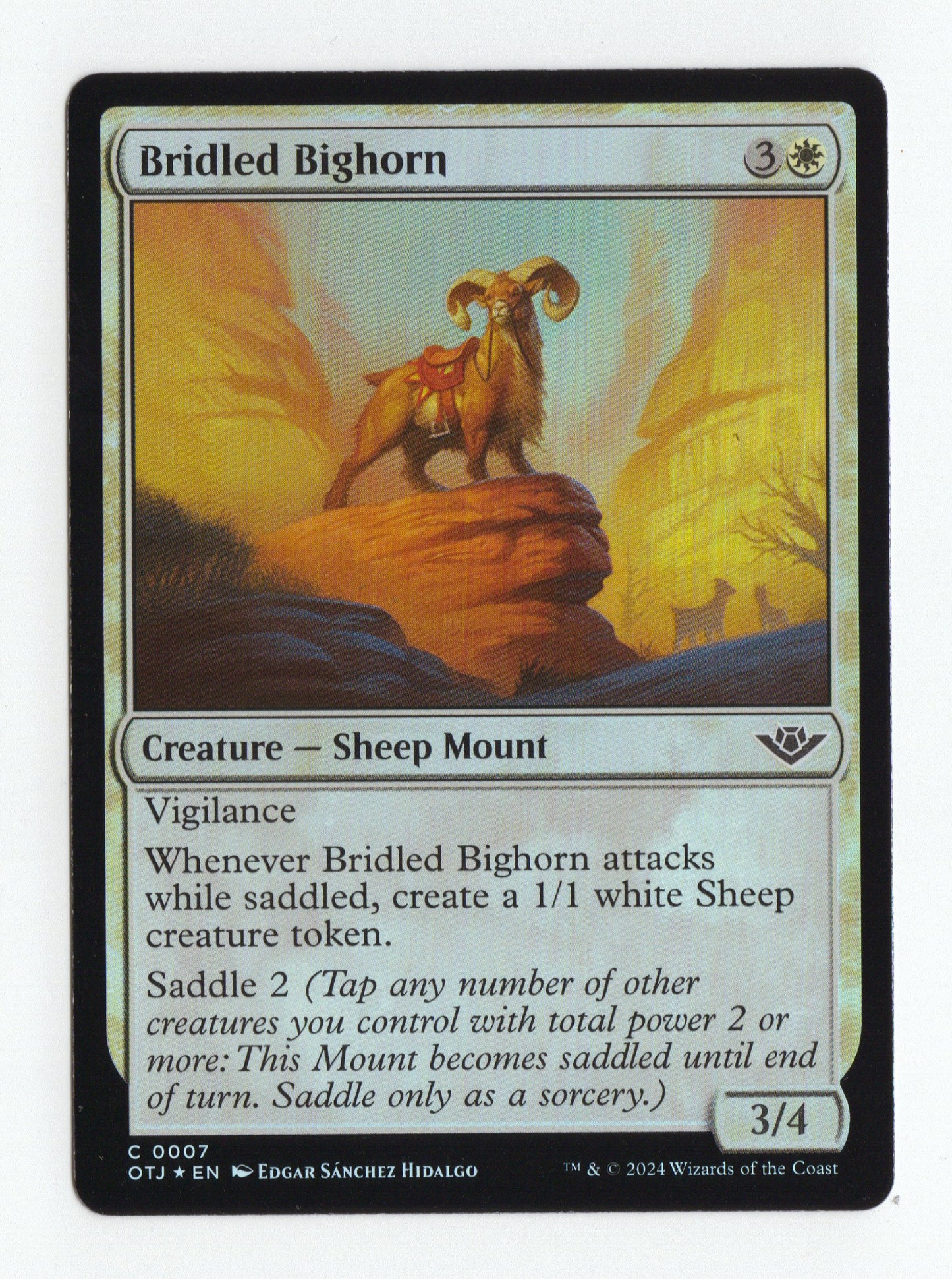 Bridled Bighorn - Foil