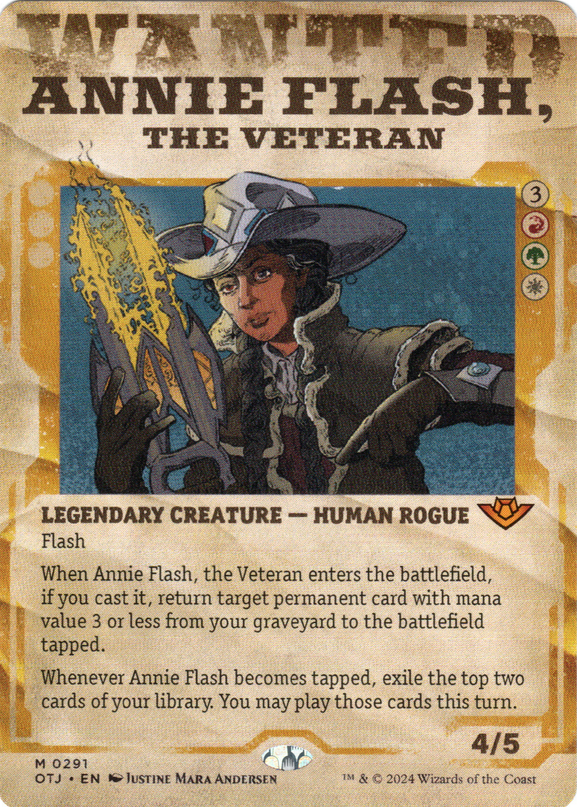 Annie Flash, The Veteran
